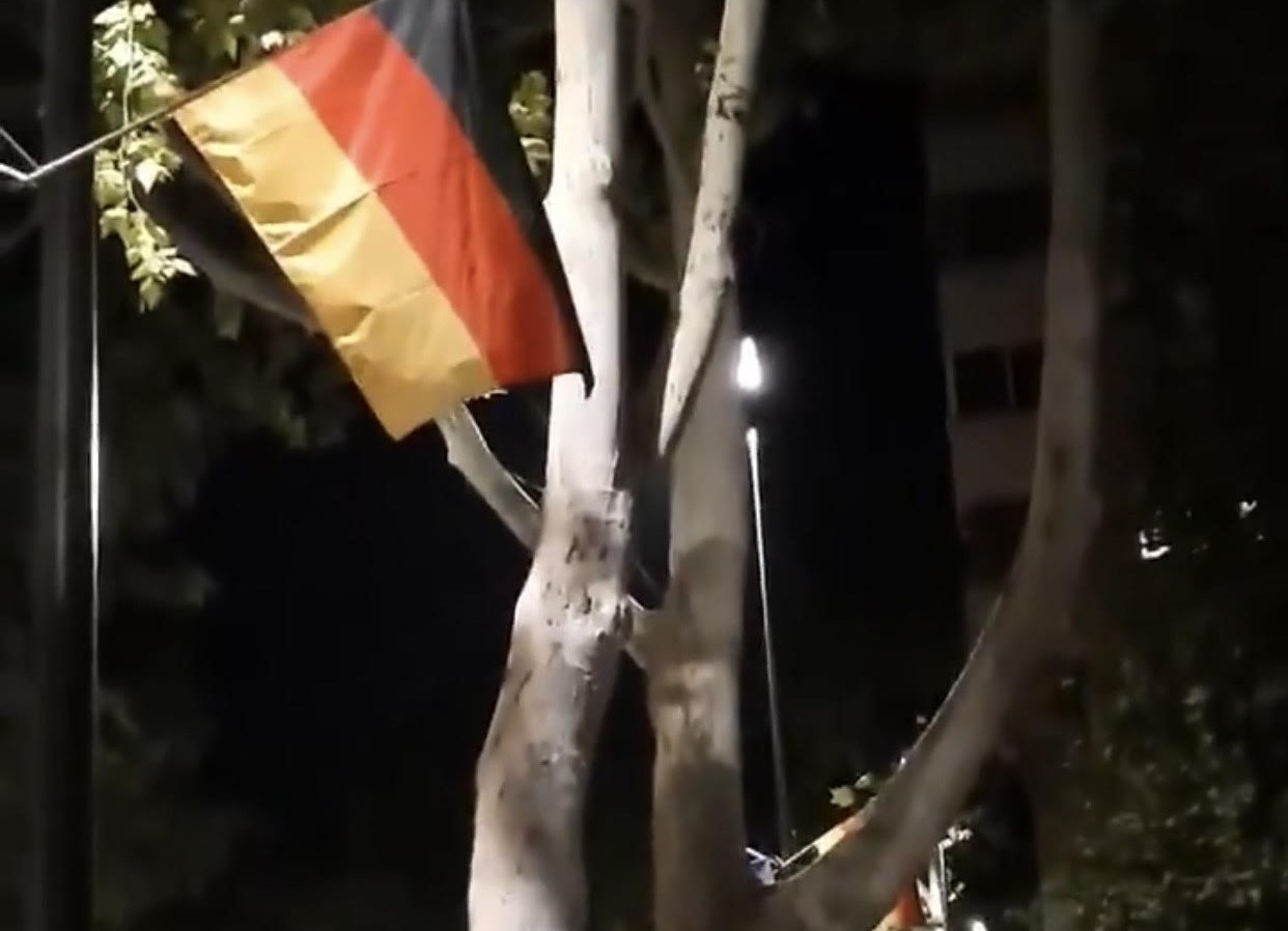 Ko je i zbog čega ispred Gradske kuće u Nišu okačio zastave Nemačke?