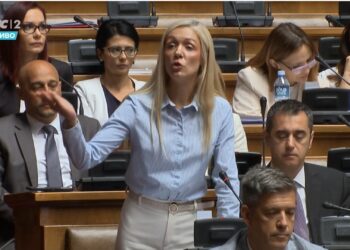 Jelena Milošević: Opustošili ste jug Srbije preko svojih lokalnih kabadahija – VIDEO