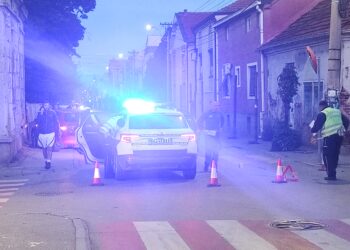 Sudar u centru Leskovca: U automobilima bile žene sa decom