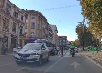 Pokošen pešak na pešačkom prelazu