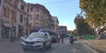 Pokošen pešak na pešačkom prelazu