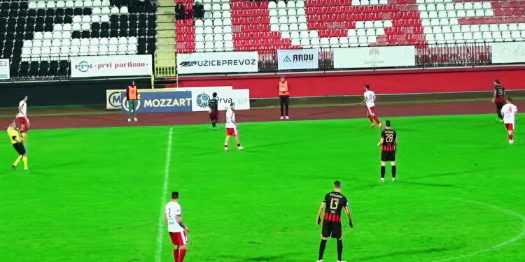 Prva liga Srbije: Dubočica osvojila bod na teškom gostovanju u Užicu