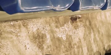 Prokišnjava, ne tako davno napravljena, Hala „Partizan“