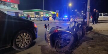 Teško povređen motociklista kod Mol pumpe