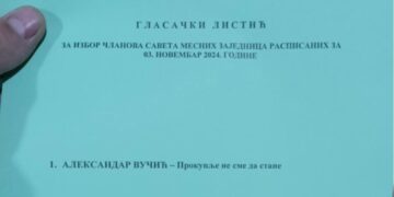 Naprednjaci izglasali sami sebe, drugih listi na izborima za mesne zajednice nije ni bilo