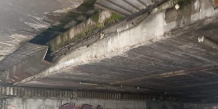 Leskovački podvožnjak kao novosadska nadstrešnica preti da se nekome sruši na glavu, a zvanično nikada nije ni predat na korišćenje