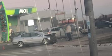 Dve osobe povređene u novom sudaru kod „Mol“ pumpe