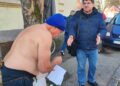 Sva nemoć polugolog ratnog veterana ispred Gradske kuće njegovim saborcima poziv na proteste