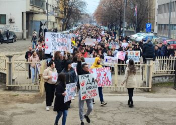 Masa koje se vlast treba plašiti: Leskovac je digao glavu i glas! – VIDEO