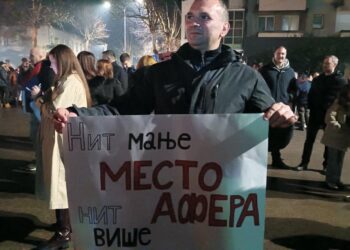 „Nit manje mesto, nit više afera“: Poruka koja je obeležila prve proteste u Grdelici