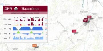 Leskovac od jutros najzagađeniji grad u Srbiji