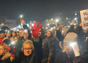 „Ne dirajte nam decu!“: Poruke najstarijih građana iz prvih redova protesta u Leskovcu