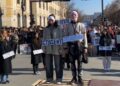 Na protetima u Nišu studenti formirali “Bermudski trougao – gde pravda nestaje”