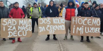 A sad malo i za našu decu: Blokada puta kao vapaj za boljim uslovima života