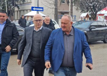 Vučević zapravo u “kriznoj” poseti gradonačelniku zbog silnih blokada sela u okolini Leskovca?