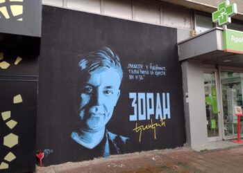 Otkriven mural Zoranu Đinđiću u Nišu: Gledajte u budućnost, tamo ćemo se sresti vi i ja