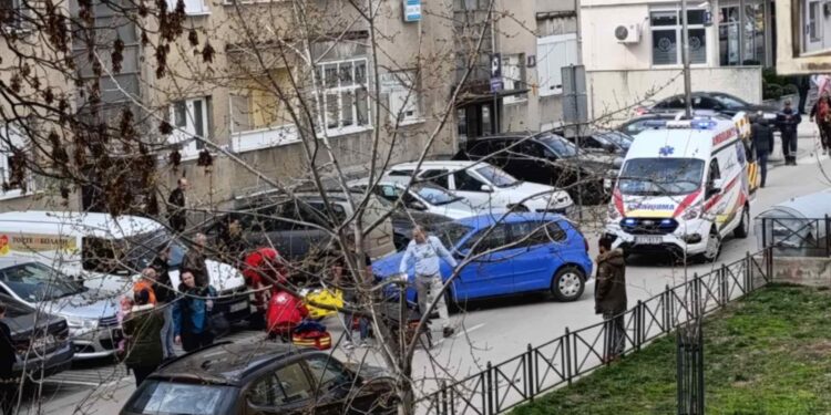 Žena povređena u centru Leskovca