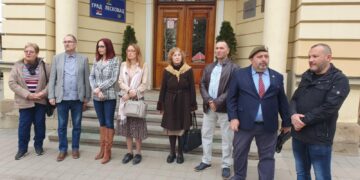 Opozicionari koji će bojkotovati Skupštinu grada pozivaju Leskovčane da im se u petak pridruže ispred ove zgrade