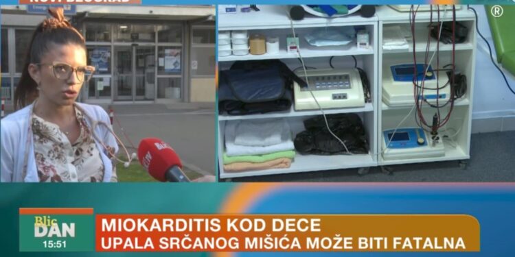 Dečiji kardiolog Staša Krasić: Lekari nemaju mnogo vremena da reaguju kod miokarditisa od kog je preminuo dečak iz Kukulovca