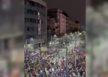 „Zvučni top“ navodno aktivirao žandarm iz Leskovca, tvrdi se na društvenim mrežama bez ikakvih dokaza