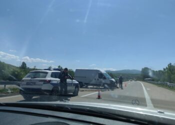 Trostruki sudar na auto-putu kod Leskovca, nema povređenih