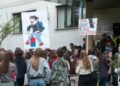 Profesori došli na plenum: Protest ispred Medicinskog fakulteta u Nišu do 15 sati