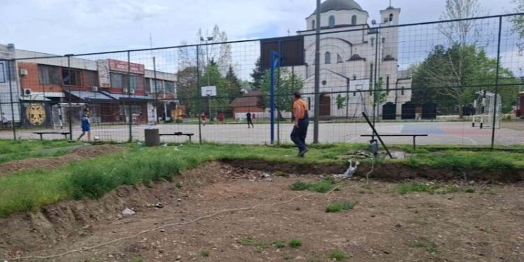 Počinje izgradnja fontane u naselju Dubočica u Leskovcu