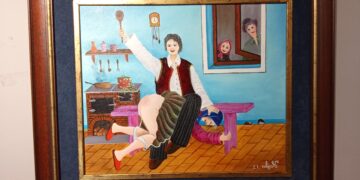 Naivno slikarstvo iz Kovačice od sinoć pred leskovačkom publikom