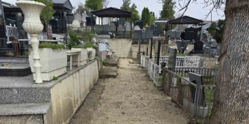 Počela sanacija staza na Svetoilijskom groblju u vrednosti od 3,5 miliona dinara