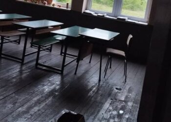 Poput prirodne katastrofe: Osnovci iz škole u Međi hitno izmešteni zbog straha od urušavanja krova –VIDEO