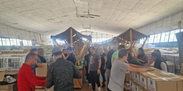 Počinje nova podela paketa penzionerima i socijalno ugroženim domaćinstvima u Leskovcu