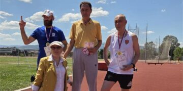 Uspešan nastup vdeterana Gradskog atletskog kluba “Leskovac“ na prvenstvu države u Kraljevu