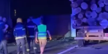 Prevrnuo se kamion, više osoba povređeno: Vatrogasci ih izvlačili iz vozila