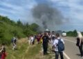 Pogledajte prve snimke autobusa punog đaka koji se zapalio na putu za ekskurziju – VIDEO