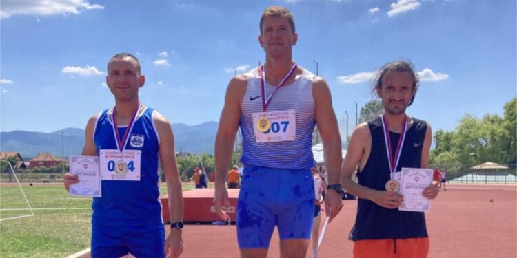 Marjan Stefanović odbranio veteransko zlato i titulu prvaka Srbije na 800 metara