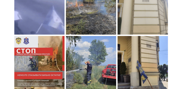 Apeli Leskovčanima povodom učestalog vandalizma nad gradskom imovinom i paljenja vatre na otvorenom prostoru