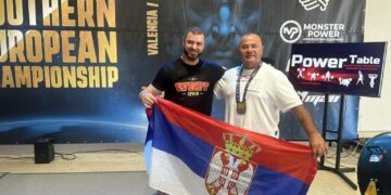 Leskovačkom dizaču, Žiki Markoviću, zlato na Evropskom prvenstvu u Valensiji