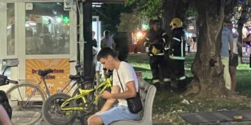 Zapalio se automat sa kokicama na Leskovačkom letu, požar ugašen pre dolaska vatrogasaca