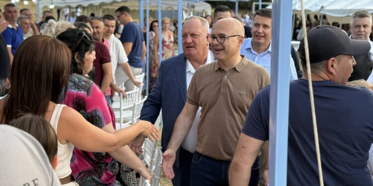 Nekakvom skupu naprednjaka u Velikoj Kopašnici prisustvovao Vučević, Vučić ih pozdravio telefonom