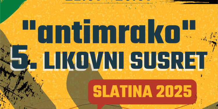 Kada kraj znači novi početak – Peti likovni susret “antimrako“ u Slatini