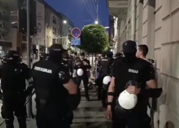 U Nišu sinoć tokom protesta uhapšeno više studenata i građana