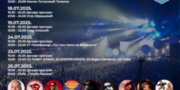 Topalko otvara ovogodišnji “Medijana fest“ u parku Sveti Sava