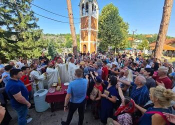 Sveti Ilija u Leskovcu: Najveće okupljanje vernika u poslednjih 20 godina uz obeležavanje 136 godina hrama
