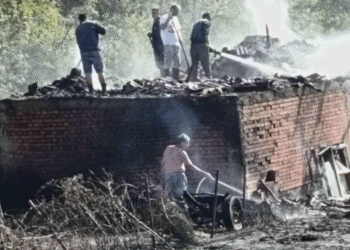 Izgorela štala u Zdravinju: gasili i meštani i vatrogasci
