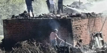 Izgorela štala u Zdravinju: gasili i meštani i vatrogasci