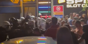 Okršaj građana i policije u Nišu – VIDEO