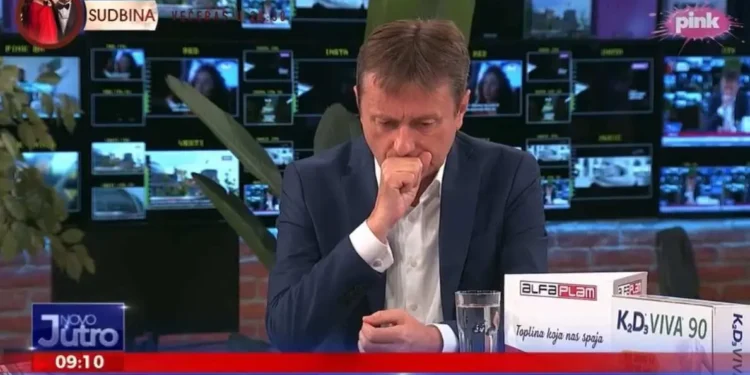 Ministar Darko Glišić doživeo moždani udar u jutarnjem programu