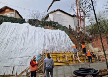 Gradi se novi potporni zid u Deligradskoj: Raspisana javna nabavka za izbor izvođača