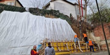 Gradi se novi potporni zid u Deligradskoj: Raspisana javna nabavka za izbor izvođača