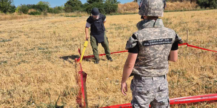 Milenijum timu dodeljeni ugovori za čišćenje lokacija od mina kod Lebana i Bujanovca